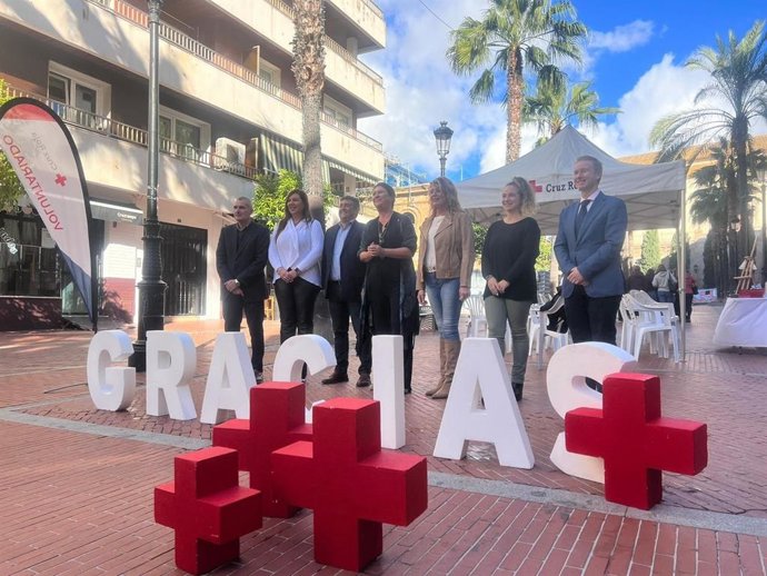 Cruz Roja celebra el Día de la Banderita en Huelva