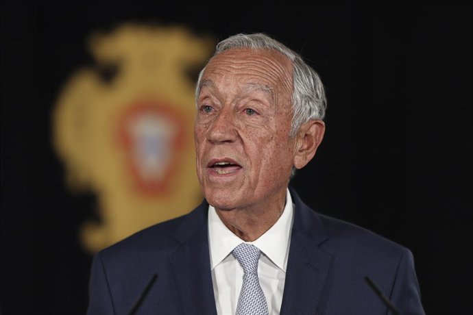 Archivo - May 4, 2023, Lisbon, Portugal: Lisbon, 04/05/2023 - The President of the Portuguese Republic Marcelo Rebelo de Sousa, spoke at the Palace of Belém in the country, after expressing his disagreement with the decision of the first -Minister, Antó