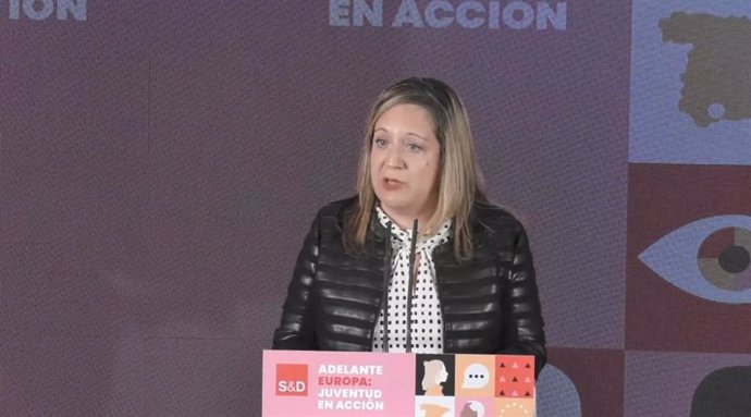 La presidenta del Grupo de los Socialistas y Demócratas del Parlamento Europeo, Iratxe García.