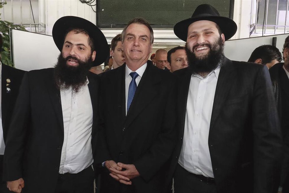Archivo - Jair Bolsonaro, en una imagen de archivo de un viaje oficial a Israel cuando era presidente de Brasil.