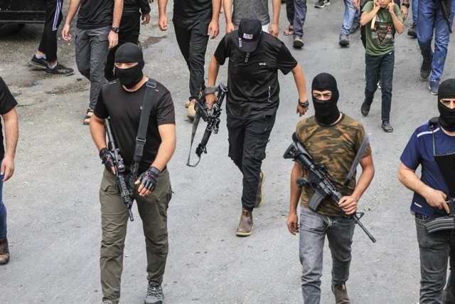 Miembros de Yihad Islámica, en una imagen de archivo.