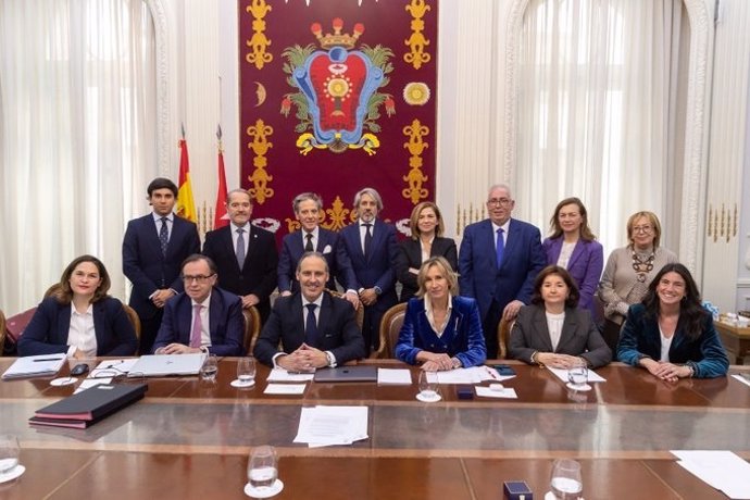 Archivo - La Junta de Gobierno del Ilustre Colegio de la Abogacía de Madrid (ICAM)