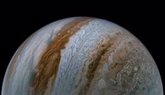 Foto: Los vientos de Júpiter penetran el planeta en capas cilíndricas