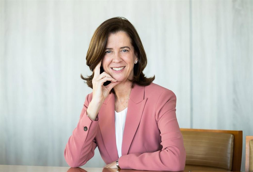 Archivo - La recipiente del Premio Tiepolo 2023 y presidenta de la Asociación Española de Banca (AEB), Alejandra Kindelán.