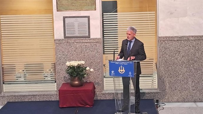 El presidente del Tribunal Superior de Justicia del País Vasco, Iñaki Subijana