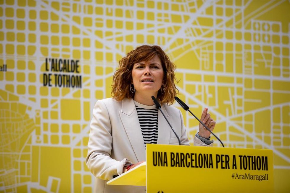 Archivo - La concejal de ERC en Barcelona, Elisenda Alamany, en una imagen de archivo.