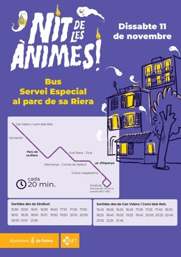 Servicio especial de la EMT para la 'Nit de les nimes' este sábado