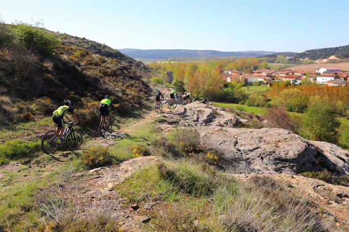 Imagen de una de las pruebas del cicuito BTT.