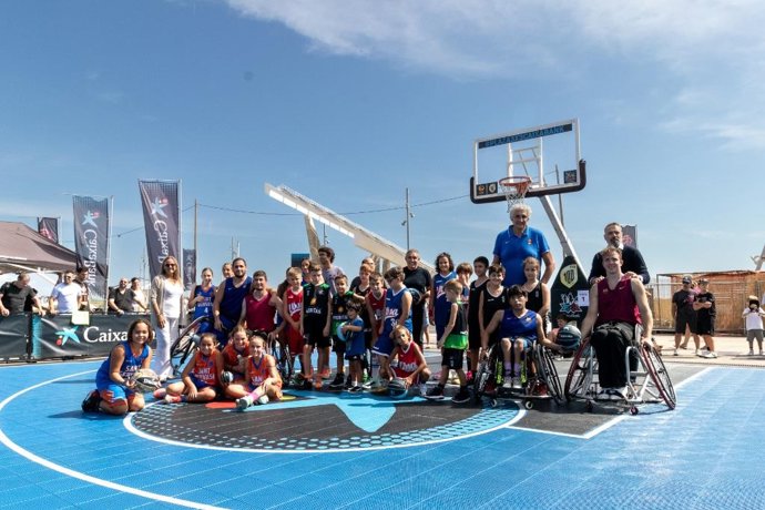 Archivo - El Plaza 3x3 CaixaBank brilla en el Extreme Barcelona.