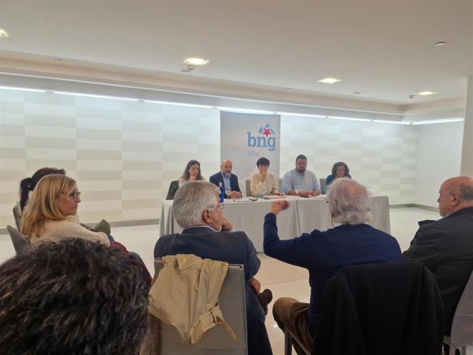 Ana Pontón este viernes en Vigo.