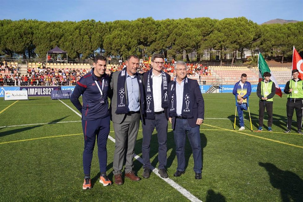 Estepona se convierte en la primera ciudad española en acoger la Champions League de Fútbol Amputado