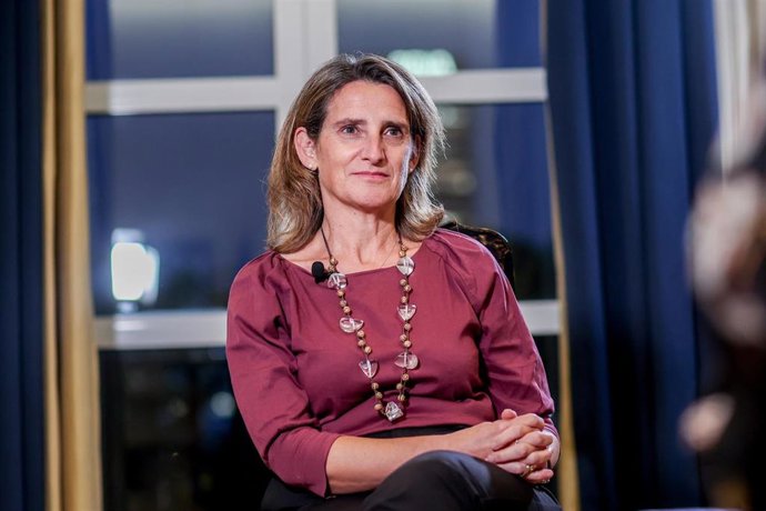 Archivo - La vicepresidenta tercera y ministra de la Transición Ecológica y Reto Democrático en funciones, Teresa Ribera.