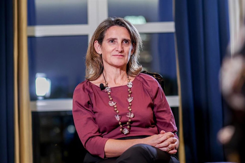 Archivo - La vicepresidenta tercera y ministra de la Transición Ecológica y Reto Democrático en funciones, Teresa Ribera.