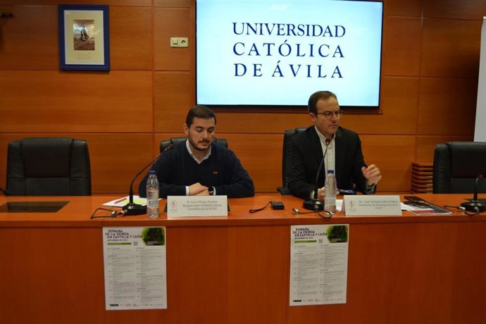 Luis  ortega (I) y José Antonio Calvo (D).