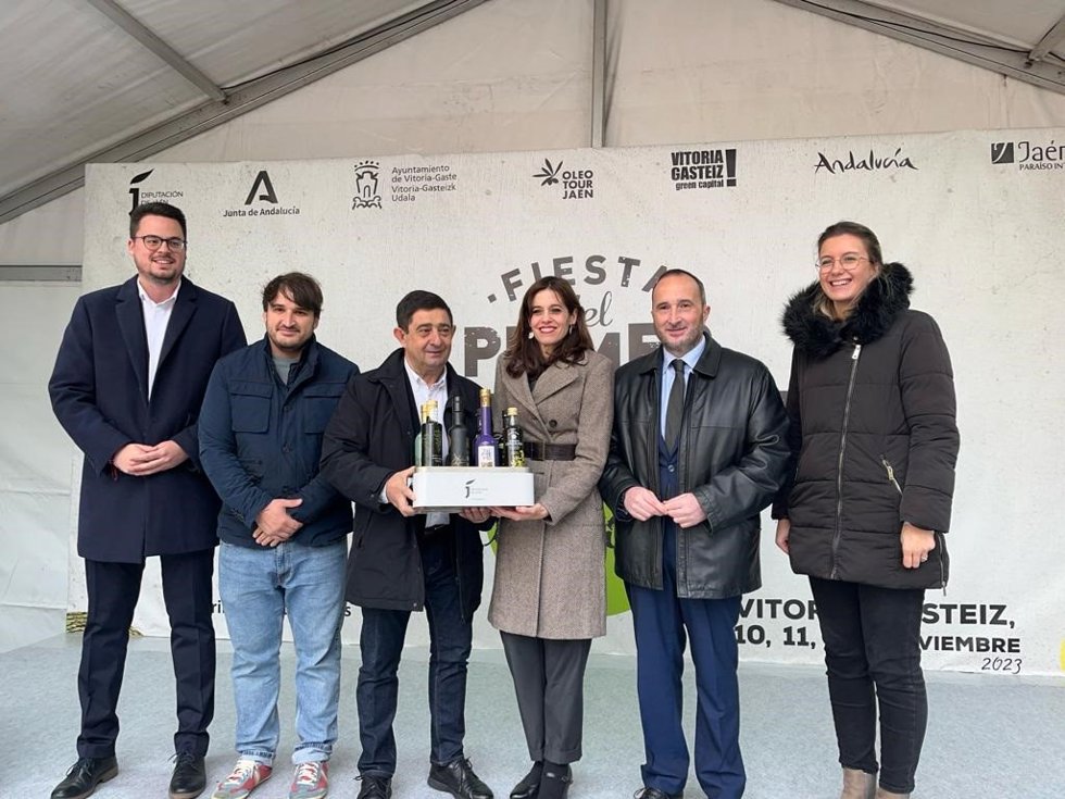 Inauguración de la Fiesta del Primer Aceite en Vitoria