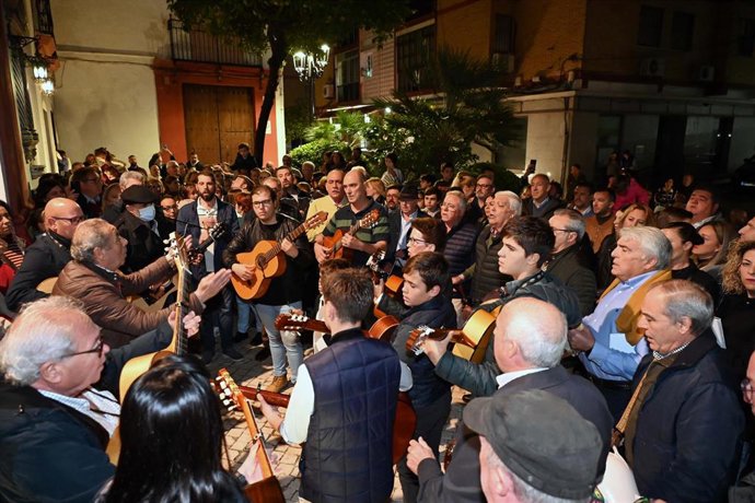 Imagen de archivo del Coro de Campanilleros de Tomares (Sevilla).