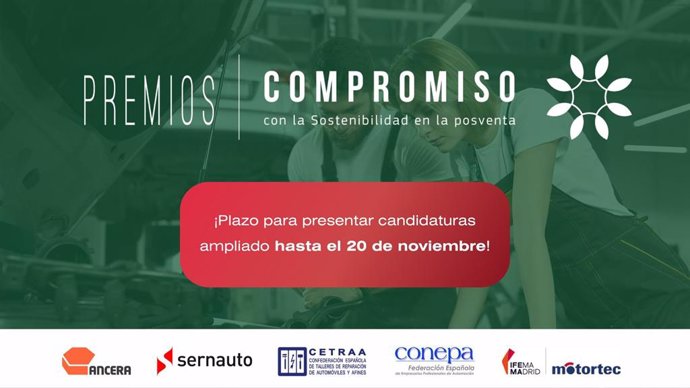 3 Edición De Los Premios Compromiso Con La Sostenibilidad En La Posventa,