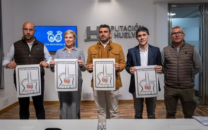 Presentación de la iniciativa 'A un click del fandango' de Alosno (Huelva).
