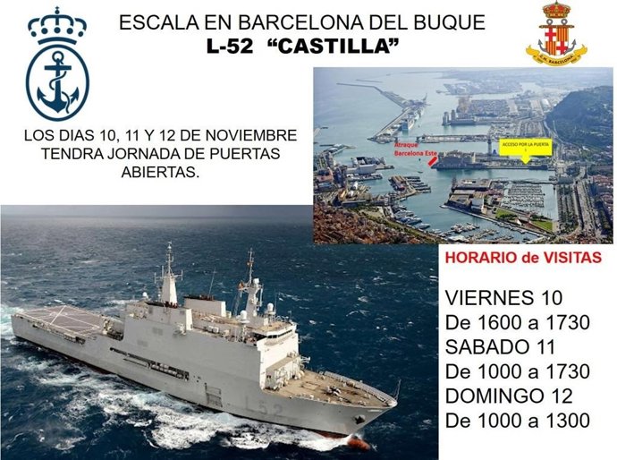 Imagen del buque 'Castilla'