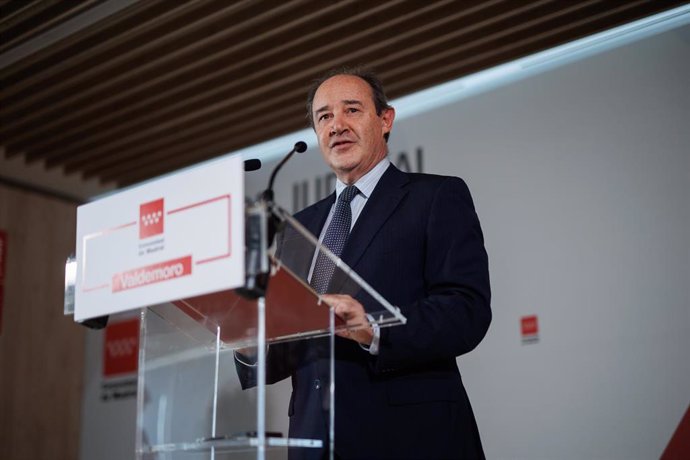 El presidente del Tribunal Superior de Justicia de Madrid (TSJM), Celso Rodríguez Padrón.