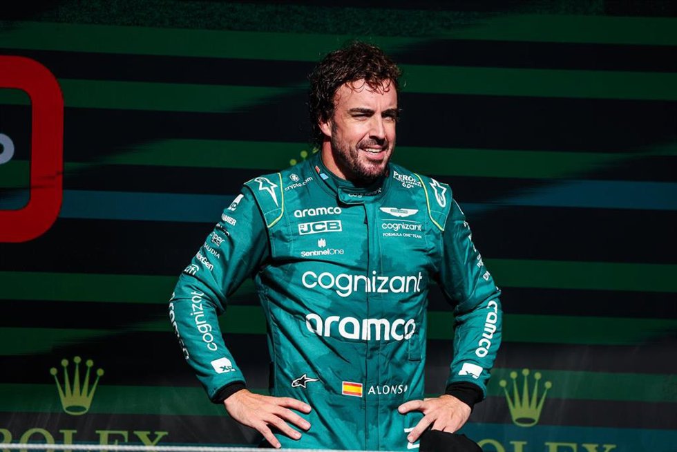 Fernando Alonso, piloto de Aston Martin.