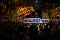 Las protestas contra las sedes del PSOE por la ley de amnistía continúan una semana después