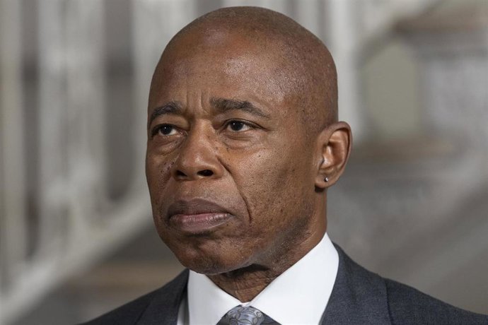 El alcalde de Nueva York, Eric Adams