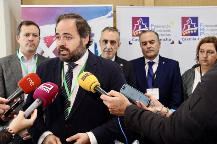 El presidente del Partido Popular de Castilla-La Mancha, Paco Núñez