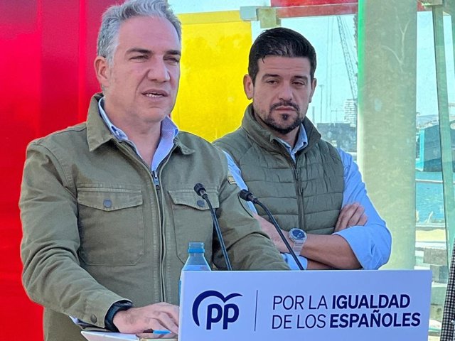 El coordinador general del PP, Elías Bendodo.