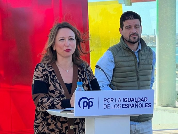 La presidenta del PP de Málaga, Patricia Navarro.