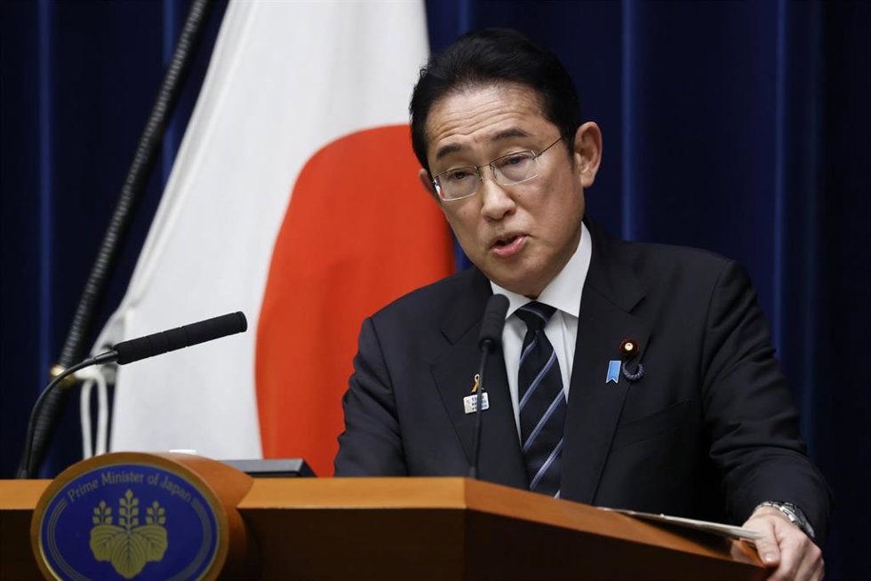 El primer ministro de Japón, Fumio Kishida