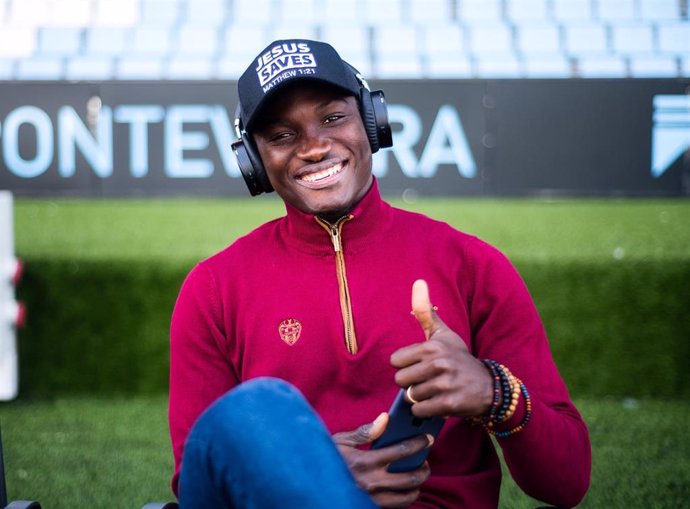 Raphael Dwamena, durante su etapa en el Levante