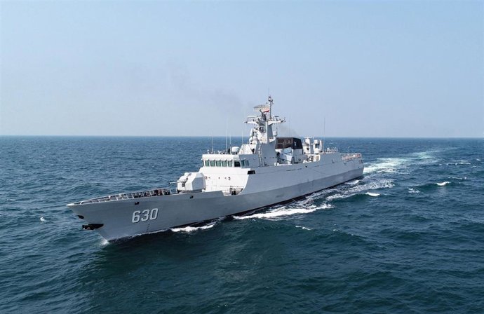Archivo - Buque de la Armada de China
