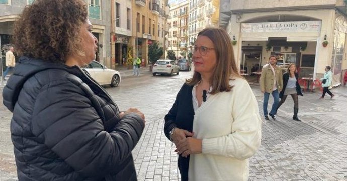 La secretaria de Organización de la Ejecutiva Provincial del PSOE, Rosa Tirador