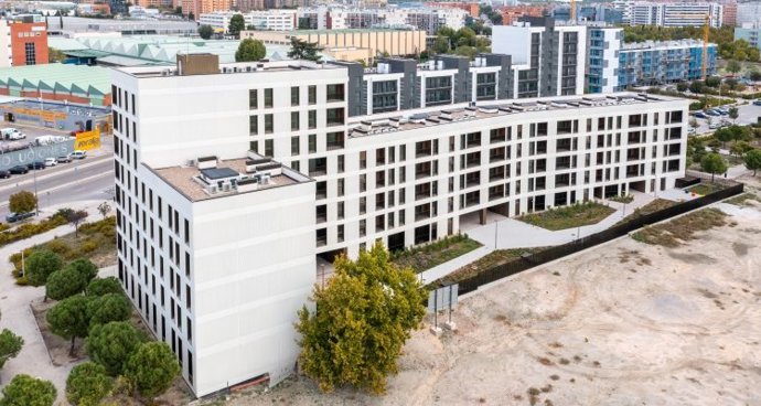 Finalizan las bras de 73 viviendas en Villa de Vallecas