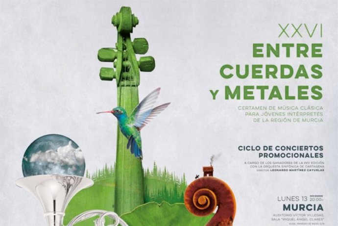 Este lunes arranca el Ciclo de Conciertos Promocionales de Entre Cuerdas y Metales