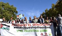 Valero le pide a Moreno que "esté a la altura moral de la población y condene los crímenes de Israel contra Palestina"