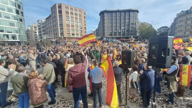 Concentración del PP en Bilbao