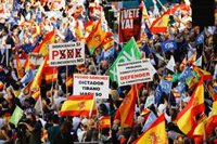 El PP cifra en dos millones de personas los asistentes a sus protestas contra la amnistía en toda España