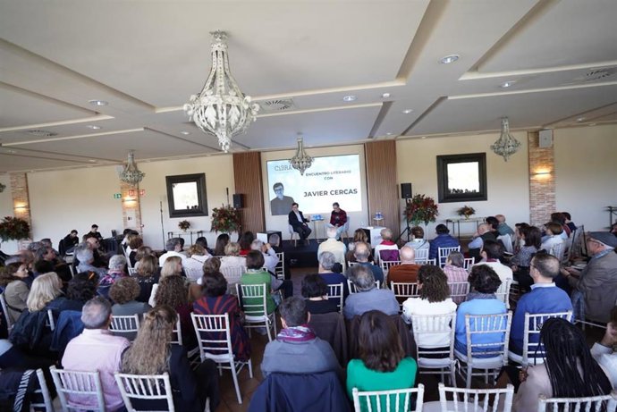 Presentación de la novela 'No callar' de Javier Cercas, en el marco del festival CiBRA en Toledo