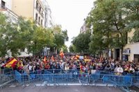 El PSOE, ante las protestas por la amnistía: "Solo van a lograr que nuestras convicciones sean todavía más fuertes"
