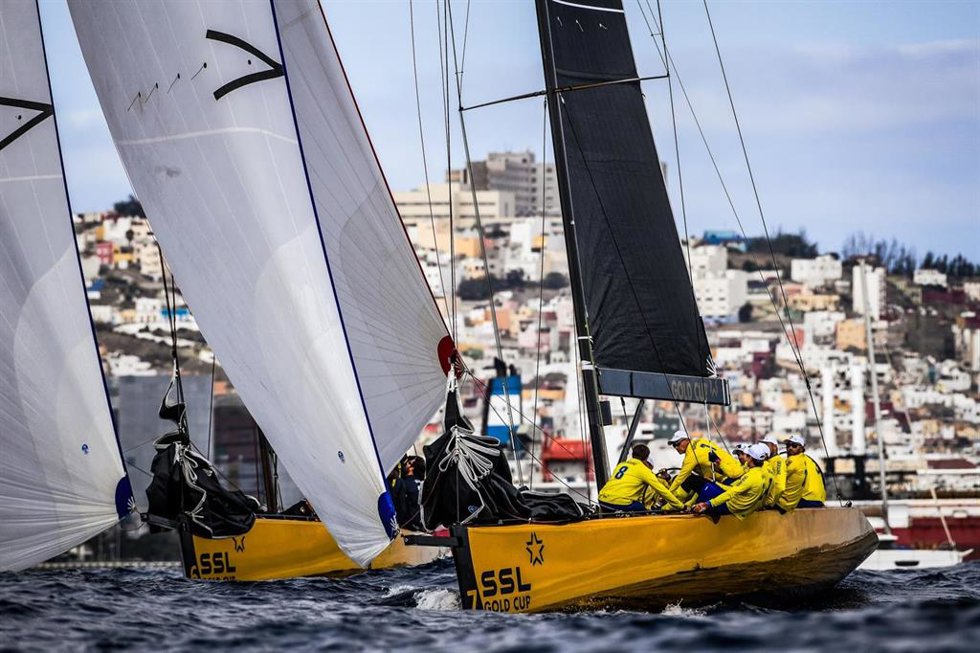 El SSL Team Ucrania compitiendo este domingo en Gran Canaria