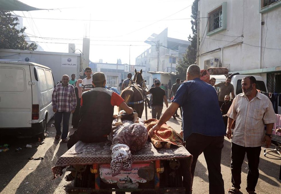 El Hosptial Al Shifa de Ciudad de Gaza