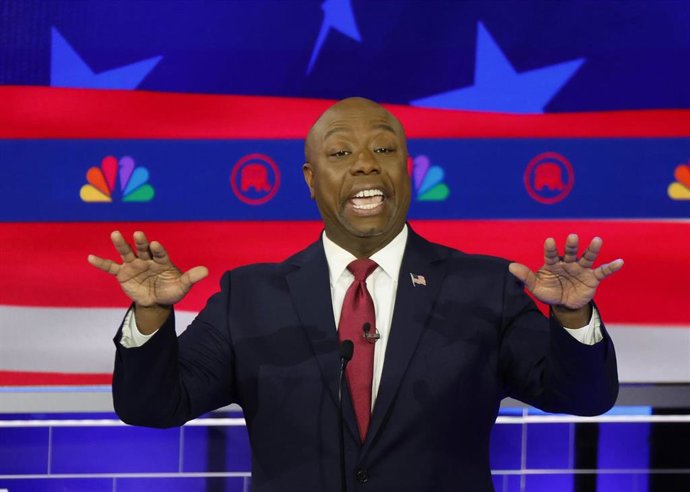  El senador republicano por Carolina del Sur Tim Scott