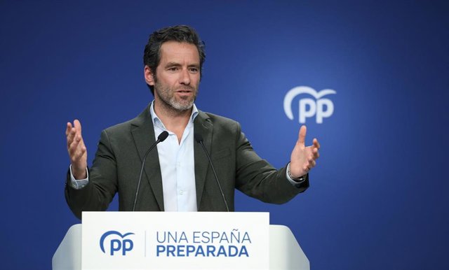 Archivo - El portavoz del PP, Borja Sémper.