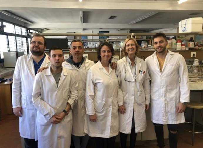 El grupo de investigación de la Universidad de Huelva responsable del artículo.
