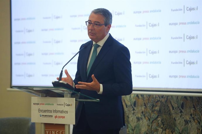 Archivo - El presidente de la Diputación de Málaga, Francisco Salado.