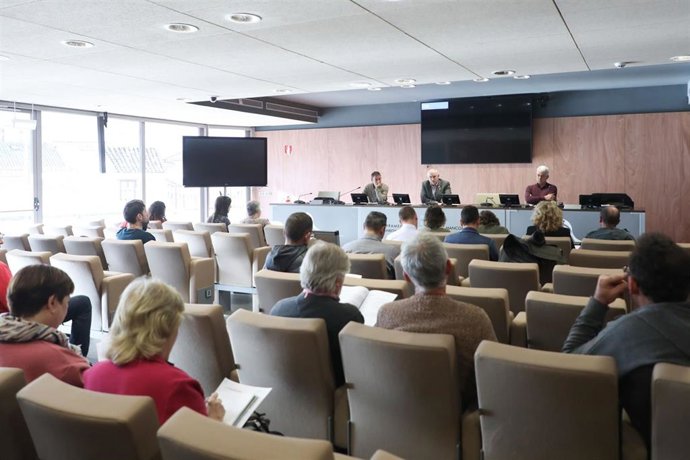 Reunión de este lunes.