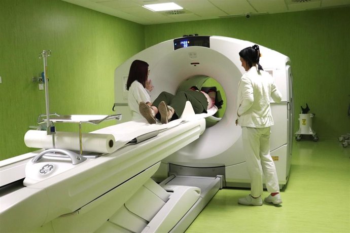 Puesta en marcha del nuevo equipo diagnóstico PET-TC del Hospital Juan Ramón Jiménez de Huelva.