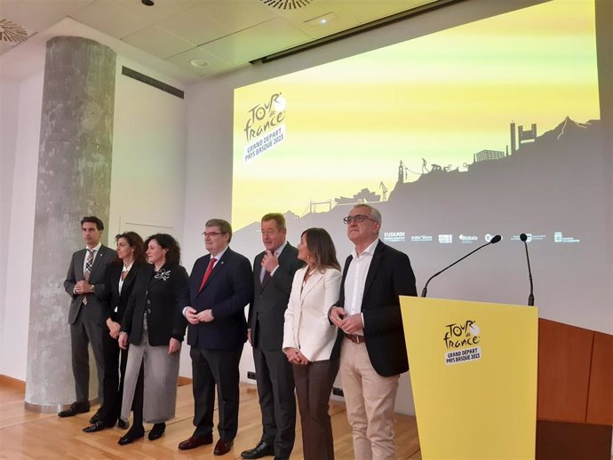 Presentación del estudio sobre el impacto del Tour en Euskadi